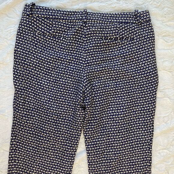 J.Crew Cafe Capri Purple Tweed Pant - Women’s 12 - Picture 5 of 8